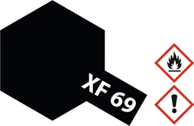 Tamiya Acrylic Paint XF-69 nato black, 23ml