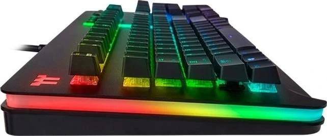 Thermaltake Level 20 RGB Gaming Keyboard, schwarz, MX SPEED RGB Silver, USB, DE