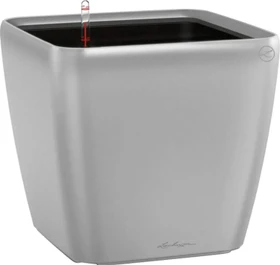 Lechuza Quadro LS 35 All-in-One Set silber metallic