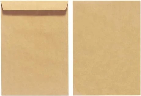 Herlitz Versandtasche B4 100g nassklebend braun, 10er-Pack