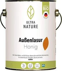Ultra Nature Außen-Lasur honig, 2.5l