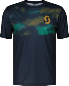 Scott Trail Vertic Trikot kurzarm dark blue/bread brown (Herren)