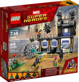 LEGO Marvel Super Heroes Spielset - Corvus Glaives Attacke