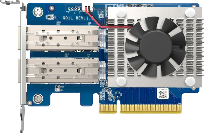 QNAP LAN-Adapter, 2x SFP+, PCIe 3.0 x8