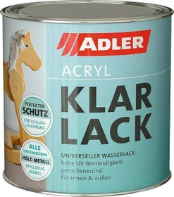 Adler Acryl-Klarlack matt farblos, 750ml