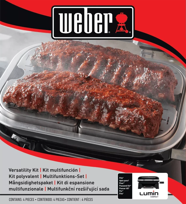 Weber Multifunktions-Set - Lumin Compact Grillguthalter