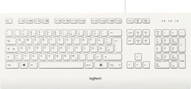Logitech Corded Keyboard K280e, weiß, USB, DE (920-008319)