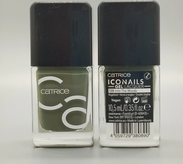 Catrice ICONails Gel Lacquer Nagellack 138 In to the Woods, 10ml