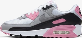 Nike Air Max 90 white/rose/black/particle grey (Damen)