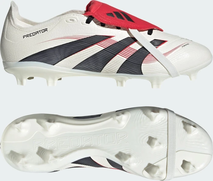 adidas Predator League Fold-Over Tongue MG off white/core black/pure ruby