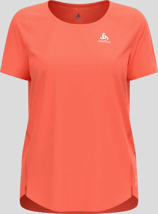 Odlo Zeroweight Chill-Tec Funktionsshirt kurzarm living coral (Damen)