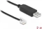 DeLOCK Adapterkabel USB-A 2.0 [Stecker] auf seriell RS-232 RJ12 [Stecker] Vorschaubild