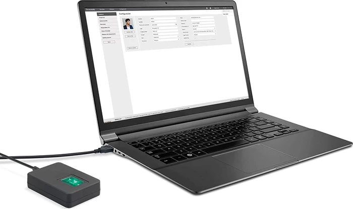 Safescan TimeMoto FP-150 V2, Fingerprint Reader, schwarz