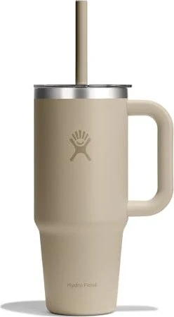 Hydro Flask Travel Tumbler Isolierbecher 710ml tonal oat