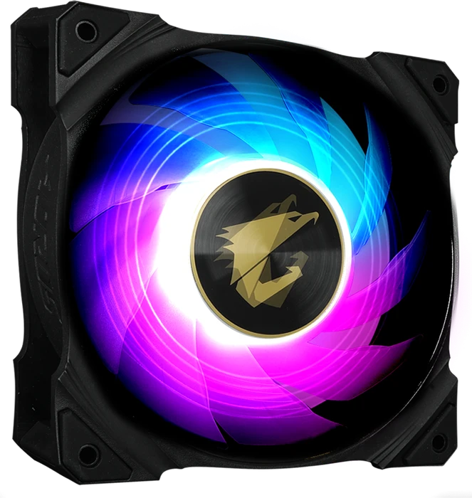 GIGABYTE AORUS 120 ARGB Fan, 120mm