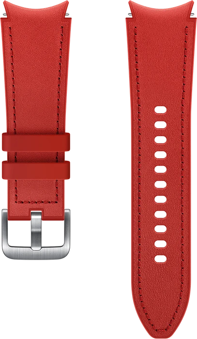 Samsung Hybrid Leather Band 20mm S/M rot