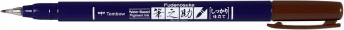 Tombow Fudenosuke Color Kalligrafiestift braun