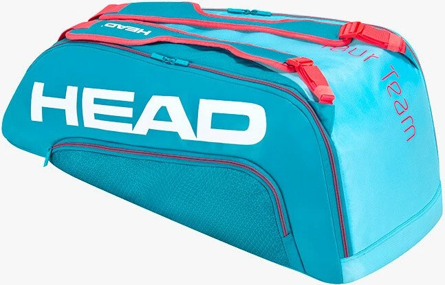 Head Tour Team 9R Supercombi Modell 2020 Tennistasche schwarz/türkis