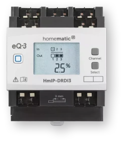 eQ-3 Homematic IP Funk-Dimmaktor, 3-fach, 4TE REG (154434A0)