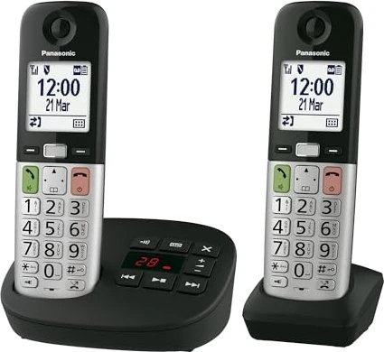 Panasonic KX-TGU432EXB schwarz/silber