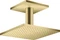 Hansgrohe Axor ShowerSolutions Kopfbrause 250/250 2jet mit Deckenanschluss brushed brass Vorschaubild
