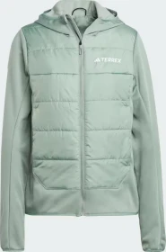 adidas Terrex Multi Hybrid Insulated Jacke silver green (Damen)