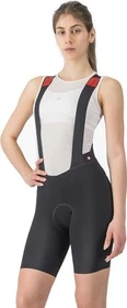 Castelli Premio Black Bibshort Fahrradhose kurz schwarz (Damen)