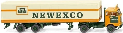 Wiking Koffersattelzug Volvo F88 Newexco