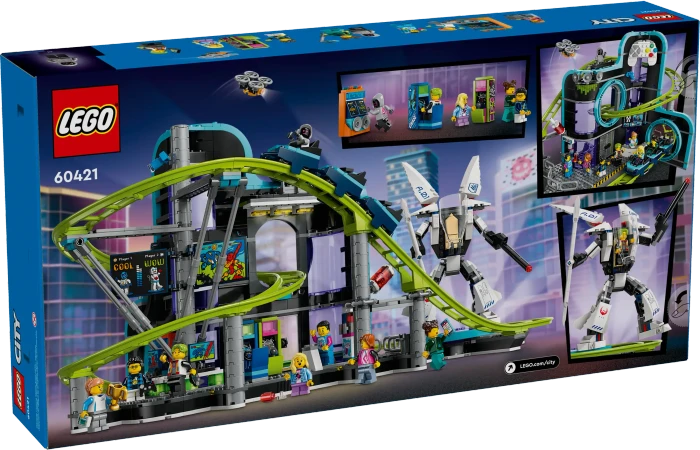 LEGO City - Achterbahn mit Roboter-Mech (60421) – Bild 6