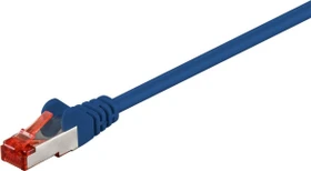 goobay Patchkabel, Cat6, S/FTP, RJ-45/RJ-45, 50m, blau