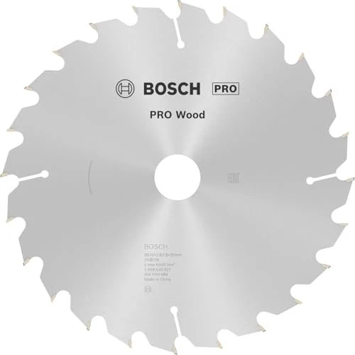 Bosch Professional Optiline Wood Kreissägeblatt 24Z, 230x2.8x30mm, 1 Stück