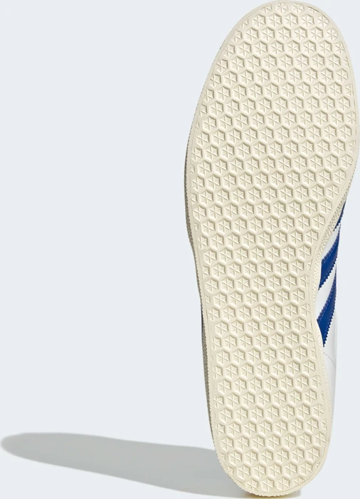 adidas Gazelle core white/royal blue/cream white (Herren)
