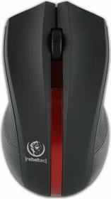 Rebeltec Galaxy Wireless Mouse schwarz/rot, USB (RBLMYS00035)