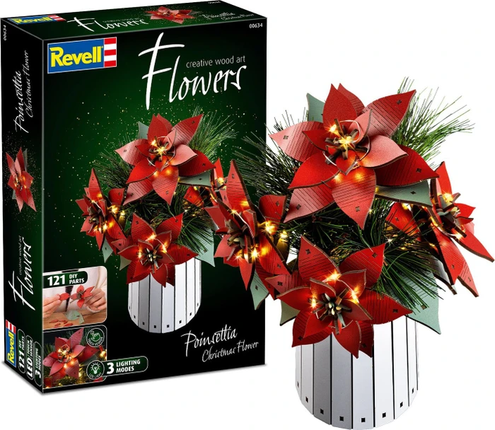 Revell Flowers Poinsettia Christmas Flower