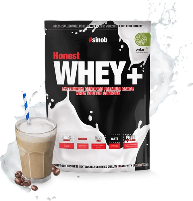 Sinob Honest Whey+ Eiskaffee 820g