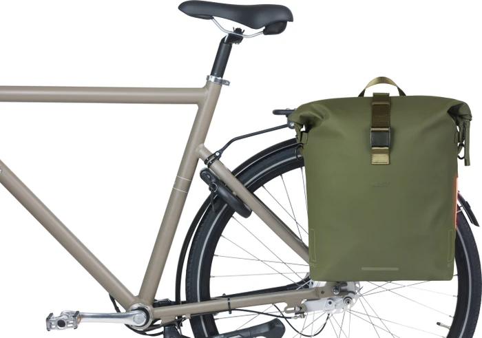 Basil SoHo MIK Studs Gepäcktasche grün