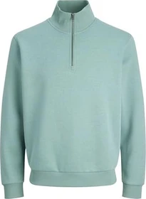 Jack & Jones Bradley Half Zip Sweatshirt mineral blue (Herren)