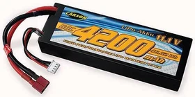 Carson 11.1V/4200mAh 60C LiPO Racae Akku T-Pl. HC