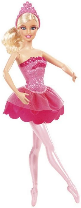 Mattel Barbie - Die verzauberten Ballettschuhe - Barbie Ballerina Prinzessin pink