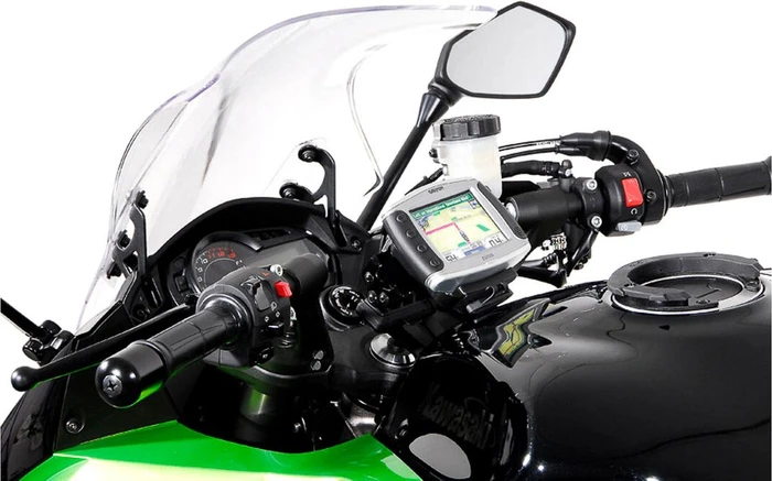 SW-Motech Navi-Halter am Lenker schwarz