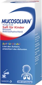 Sanofi-Aventis Mucosolvan Saft für Kinder 15mg/5ml, 200ml