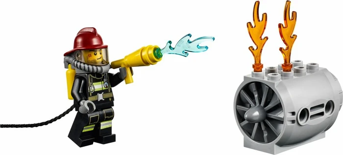 LEGO City Starke Fahrzeuge - Flughafen-Feuerwehrfahrzeug