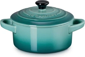 Le Creuset Mini-Cocotte Topf 250ml bleu riviera
