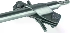 Dehn AS S TE 20 7.10 FL40 V4A Anschlussklemme für Stab-/Tiefenerder