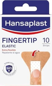 Hansaplast Elastic Finger Stripes Fingerkuppenpflaster,    10 Stück