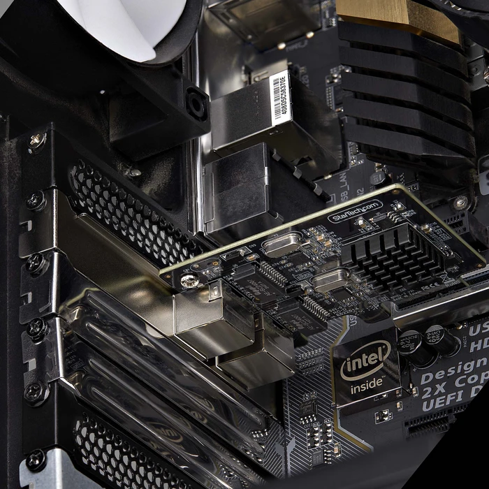 StarTech LAN-Adapter, 2x RJ-45, PCIe 2.0 x1