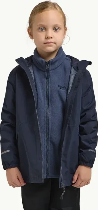 Jack Wolfskin Iceland 3in1 Funktionsjacke night blue (Junior)