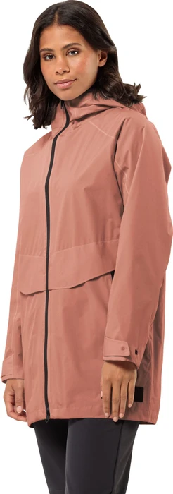 Jack Wolfskin Mainkai Long Funktionsjacke astro dust (Damen)