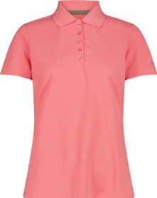 CMP Einfarbiges Pique Poloshirt kurzarm coral (Damen)