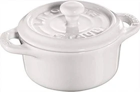 Zwilling Staub Ceramique Mini Cocotte Schmortopf 10cm reinweiß